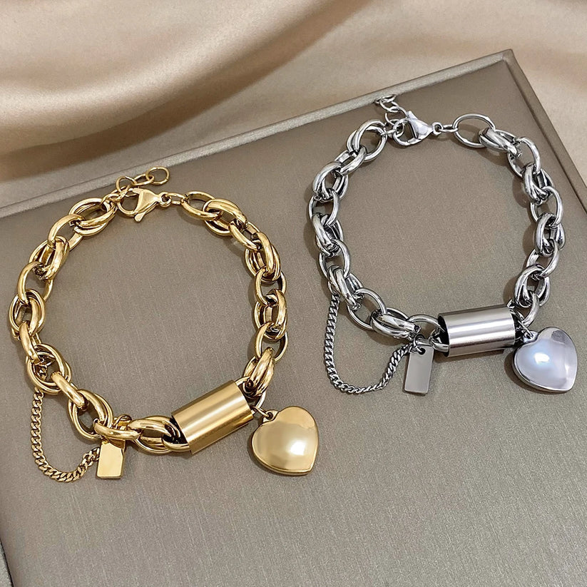 Bracciale Chunky Rassicurante | Oro