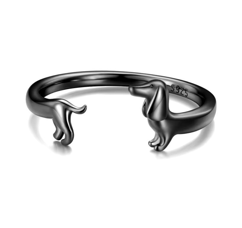 Anello Avvolgente Dachshund - Per Amore del Tuo Cucciolo