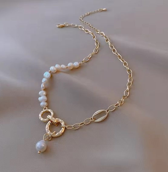 Collana di Perle di Acqua Dolce Naturali