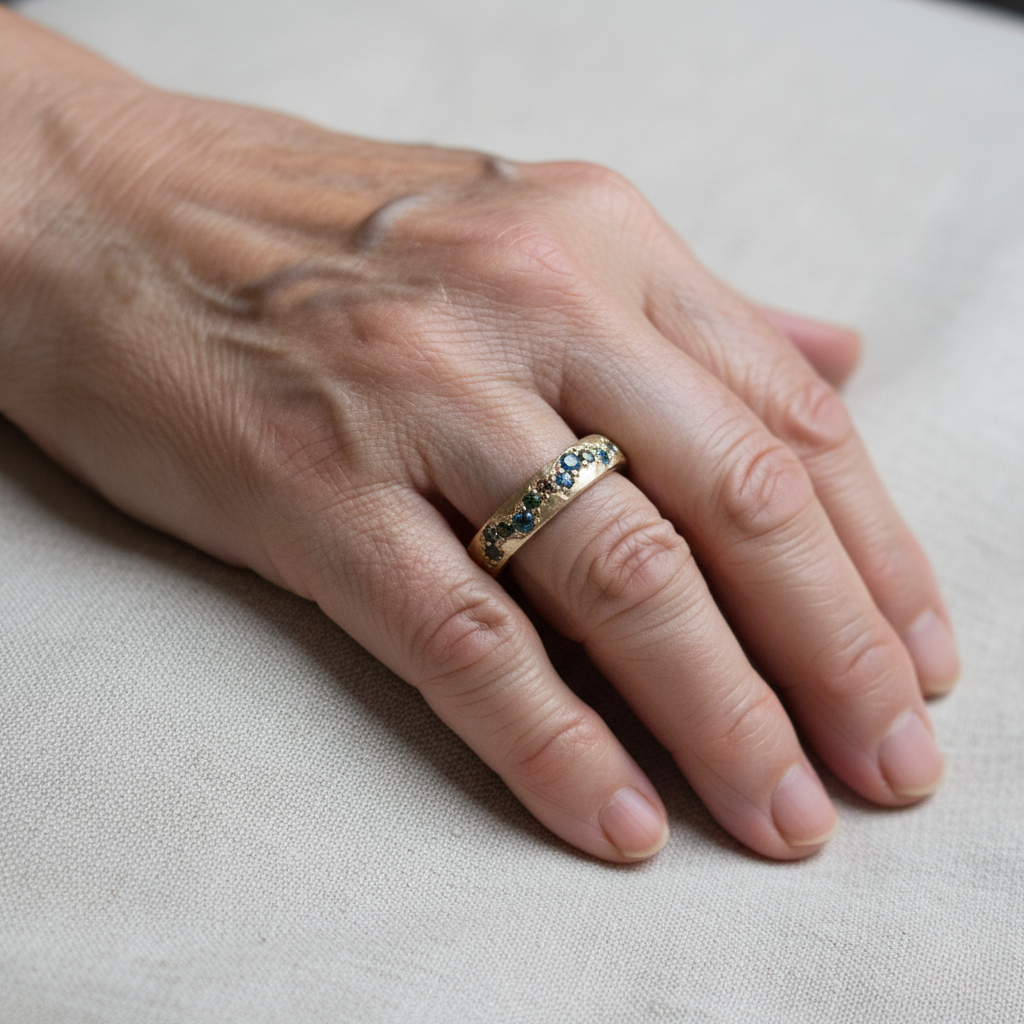 Anello Vintage Dorato