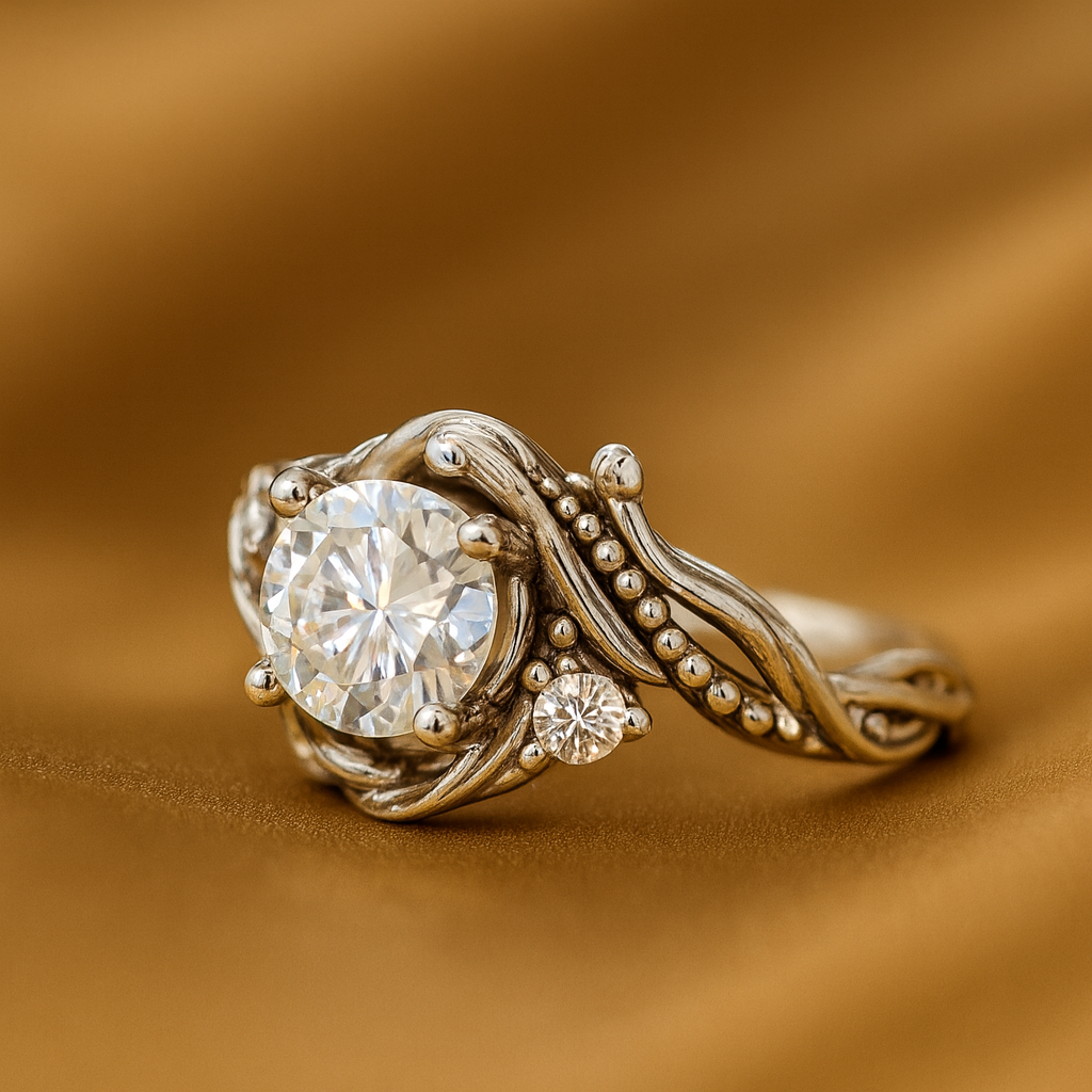 Anello in Zirconia Argento Elegante