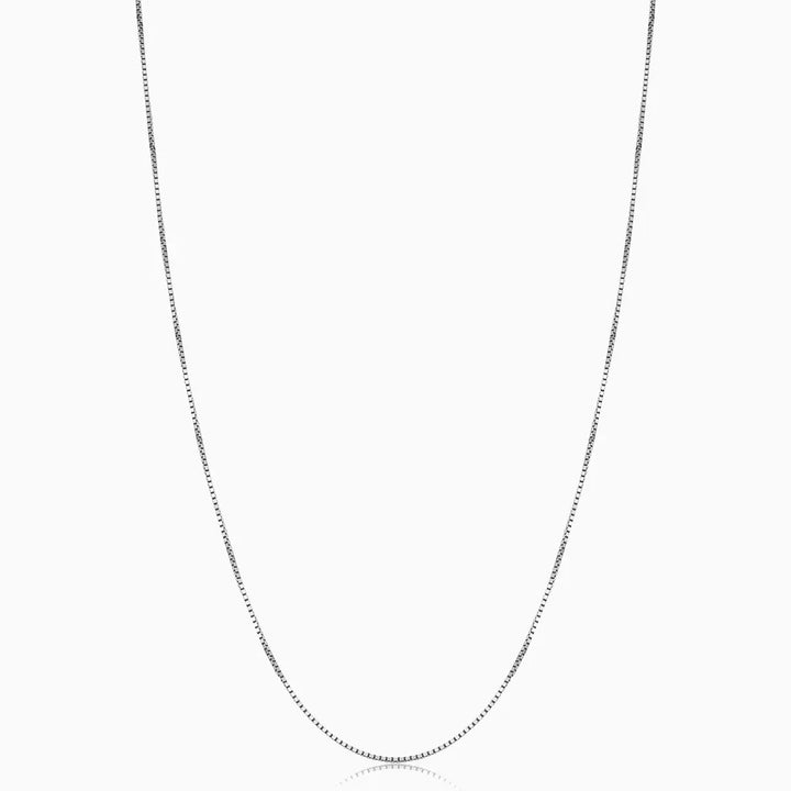 Collana Bodega Box | Oro Bianco