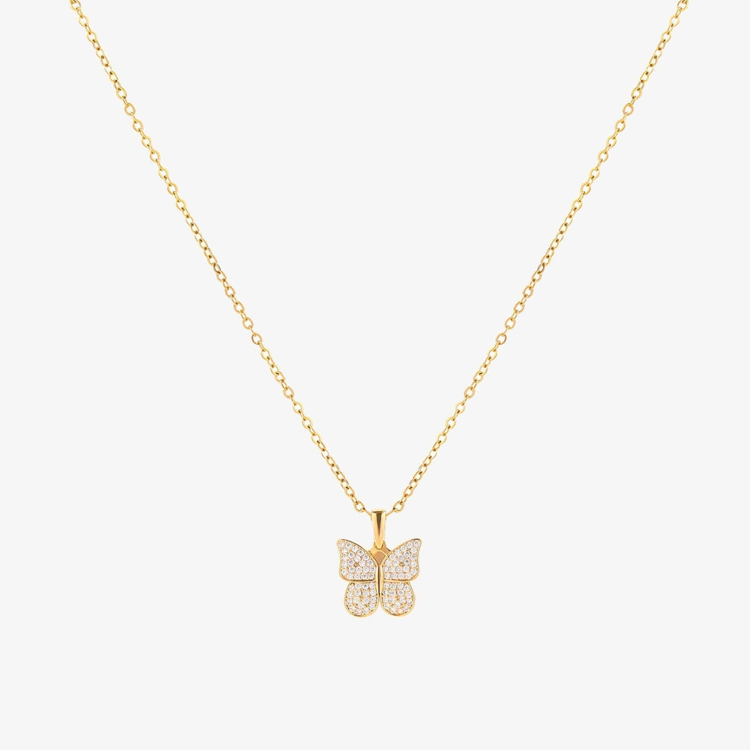 Collana Farfalla Radiante | Oro