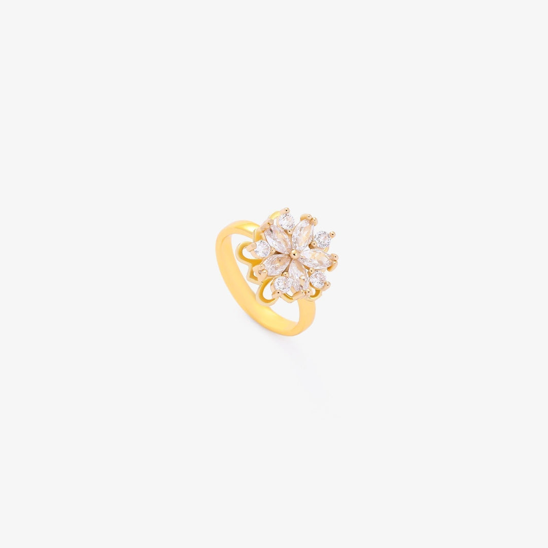 Anello Girevole Flora Accent | Oro