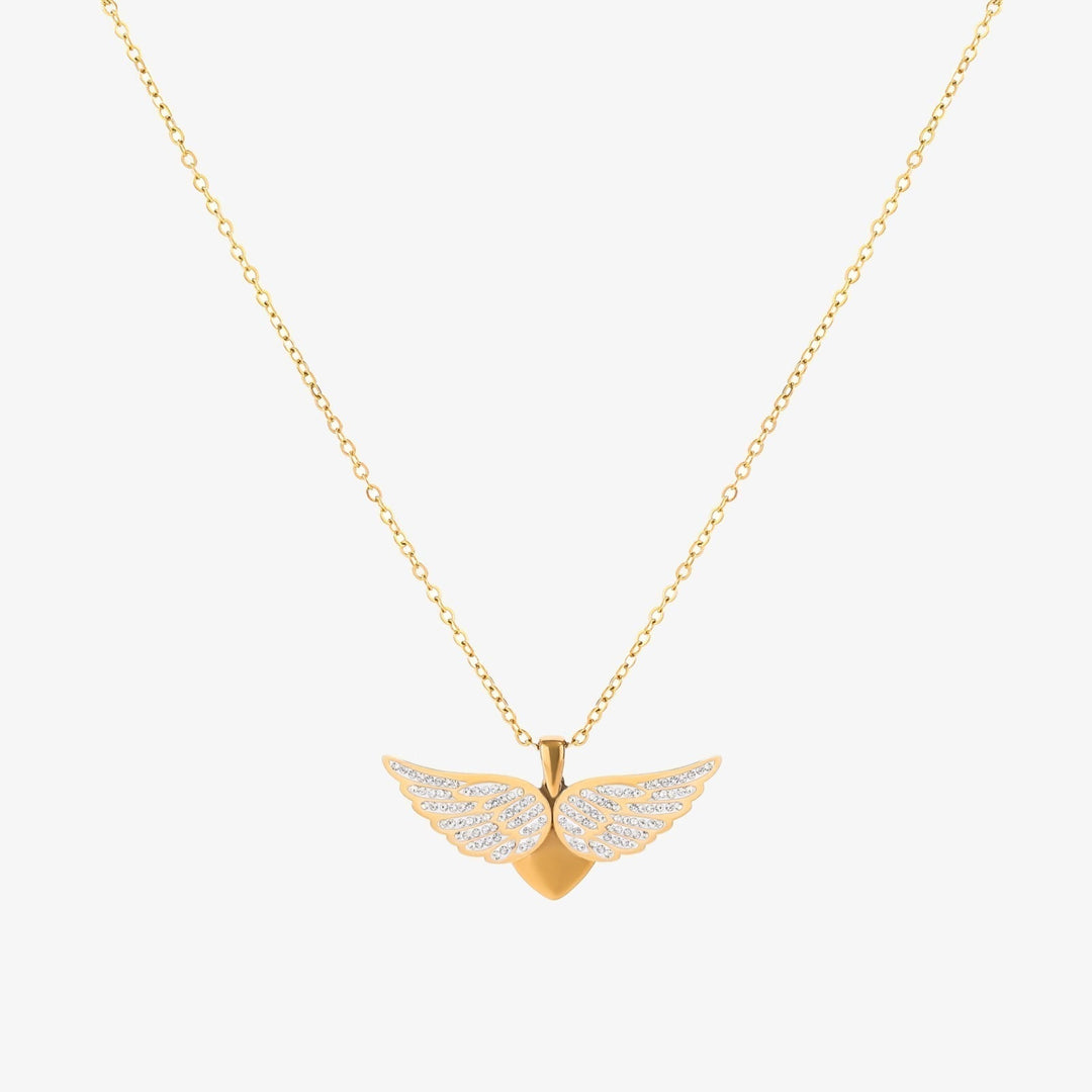 Collana con Ali d'Angelo Volanti | Oro
