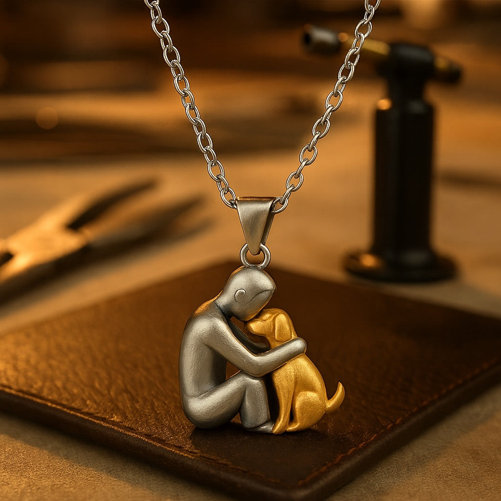 Collana con Pendente Abbraccio