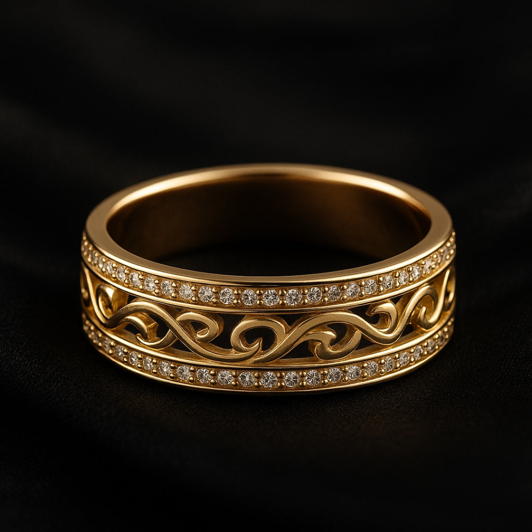 Anello Oro Luccicante