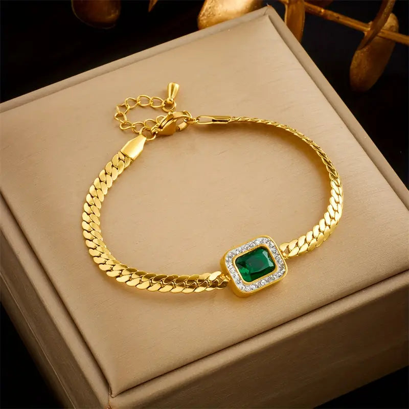 Bracciale Pietra Verde Divino