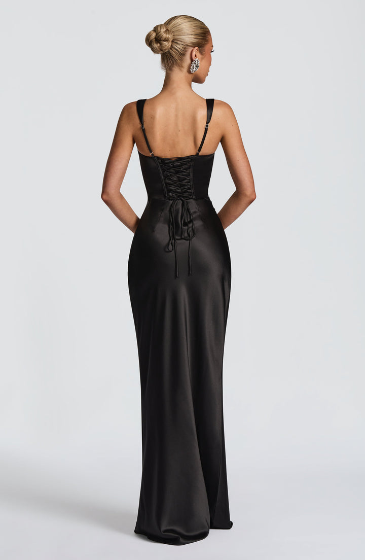 Abito Maxi Calanthe - Nero