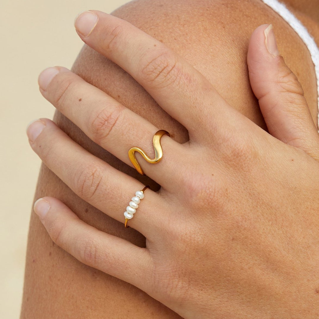 Grace - Anello in Perla d'Acqua Dolce