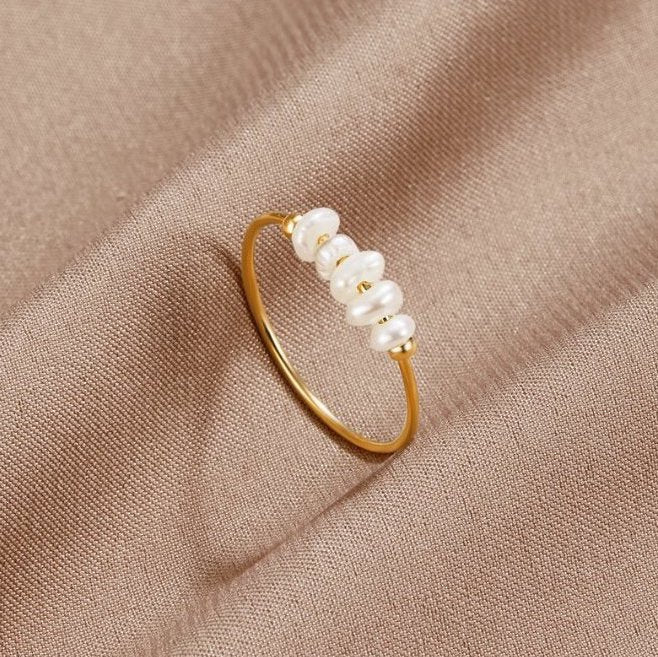Grace - Anello in Perla d'Acqua Dolce