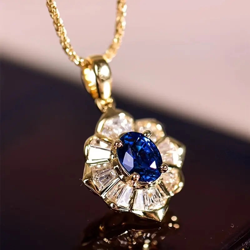 Collana color oro Notte Blu