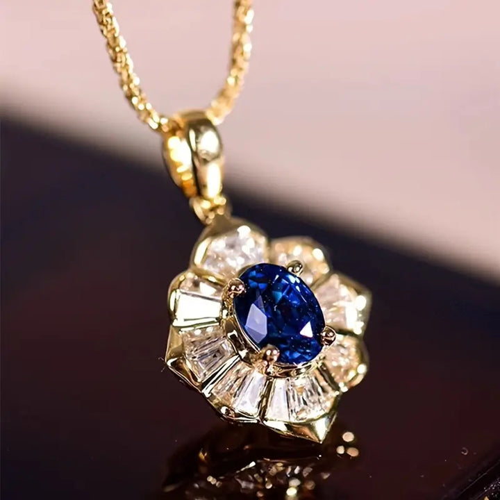 Collana color oro Notte Blu