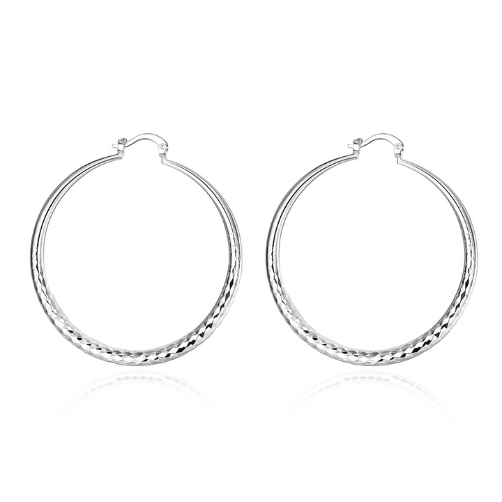 Orecchini color argento