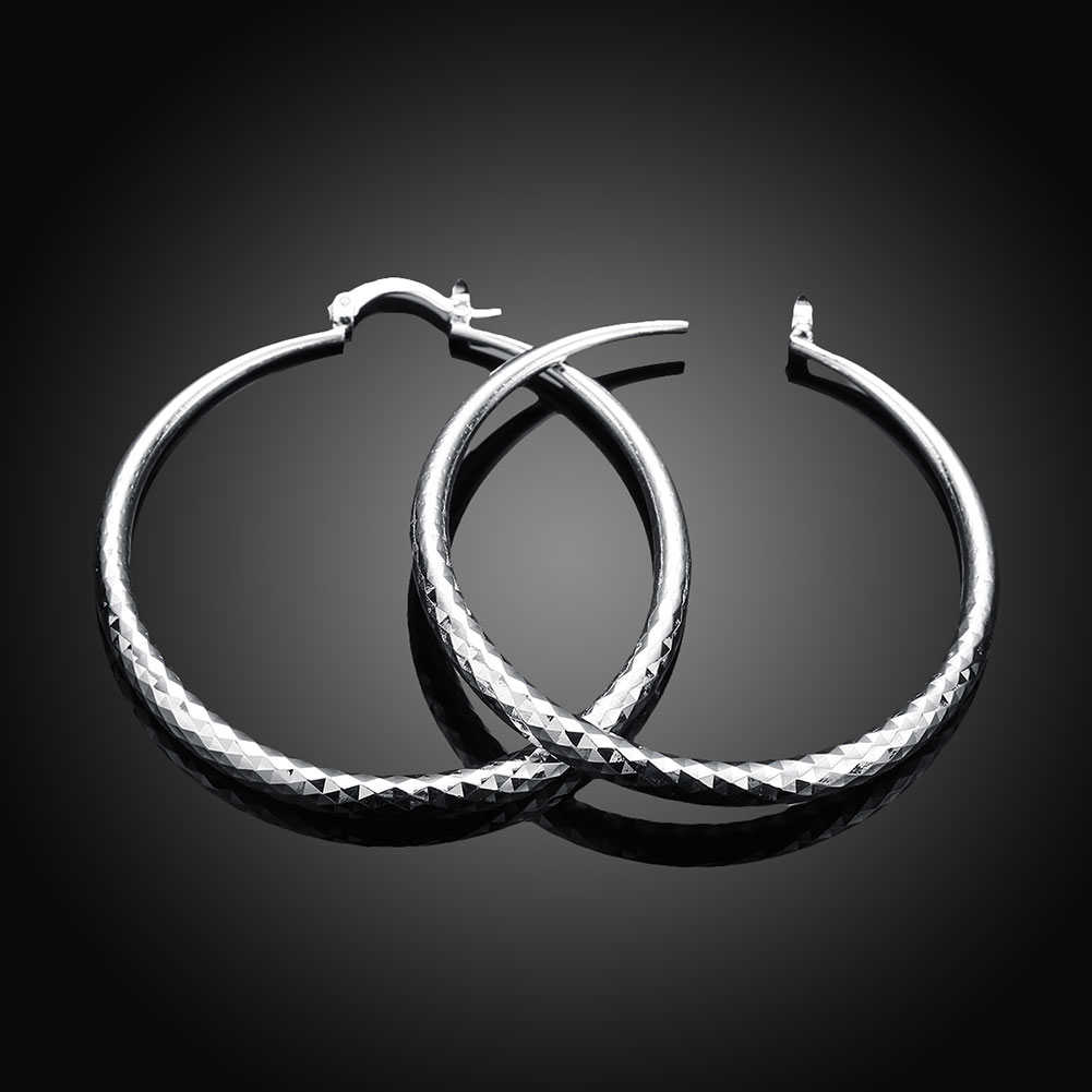Orecchini color argento