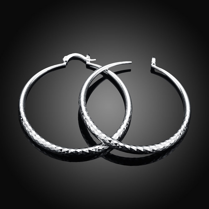 Orecchini color argento
