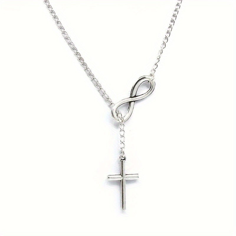 Collana con pendente Croce Eterna | Oro
