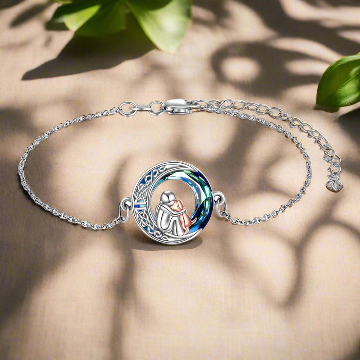 Bracciale con Charm per Cani color argento Regolabile