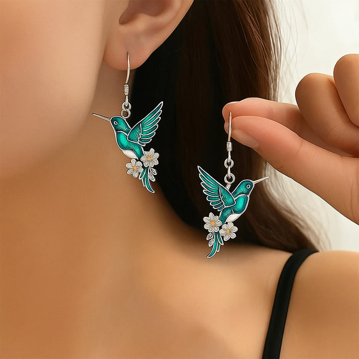 Bellissimo Collana Colibrì con Orecchini Bonus – Offerta Limitata