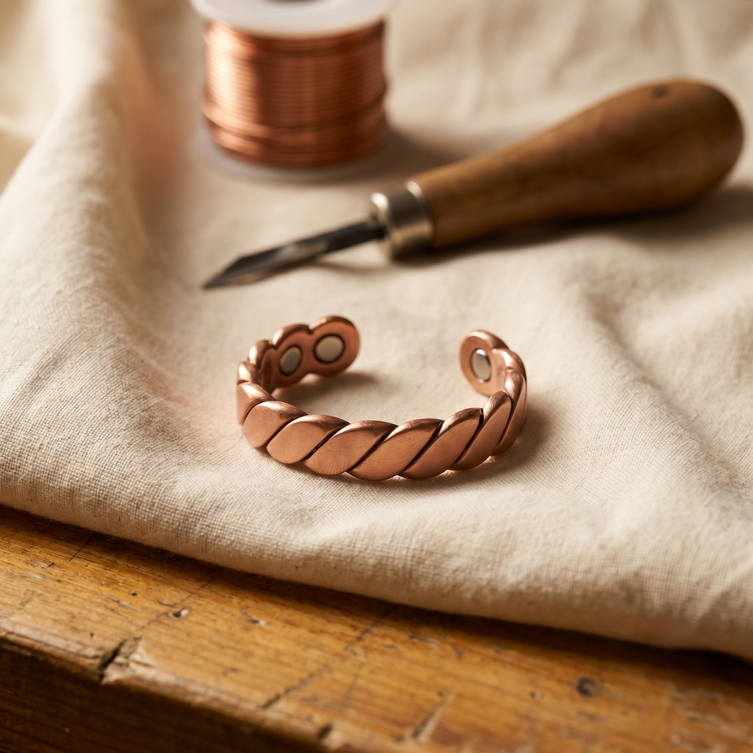 Anello in Rame Knap di Lucia & Mila