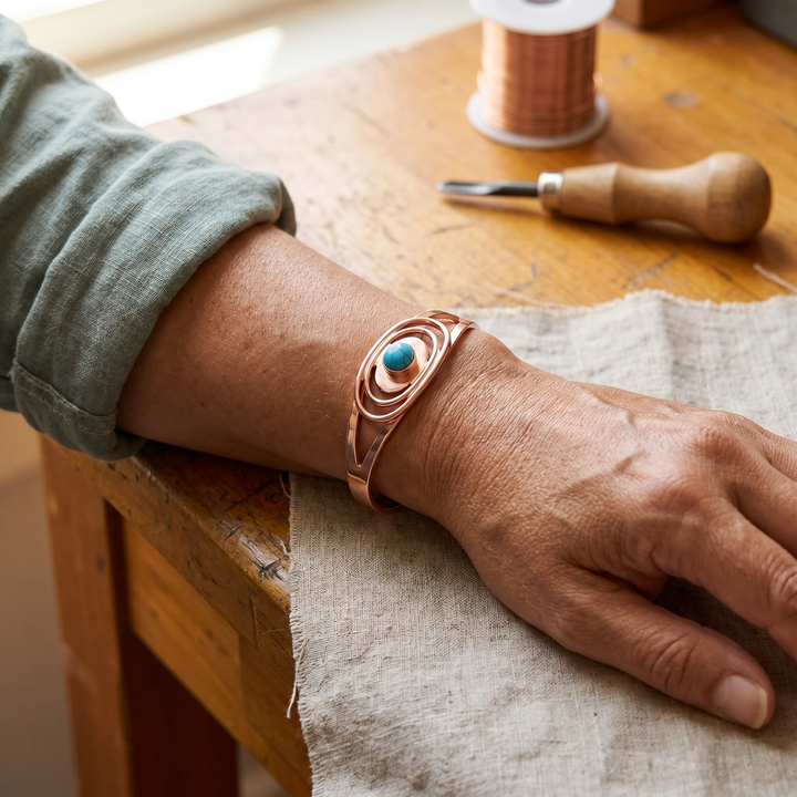 Bracciale in Rame di Lucia & Mila's Sedge Copper