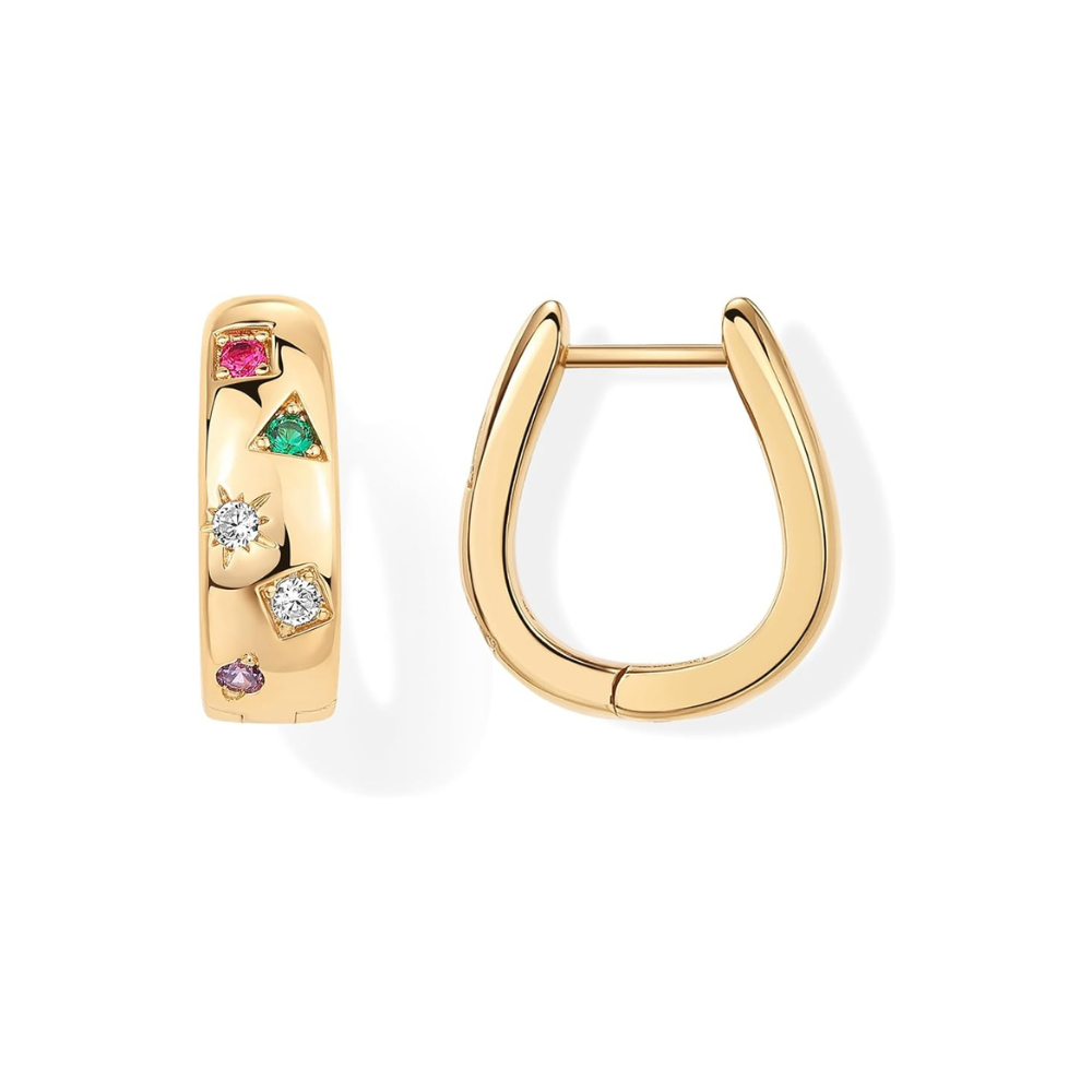Colorwave Hoops | Oro