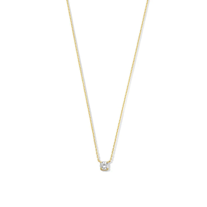 Collana in Pietra Moissanite Cléa | Oro