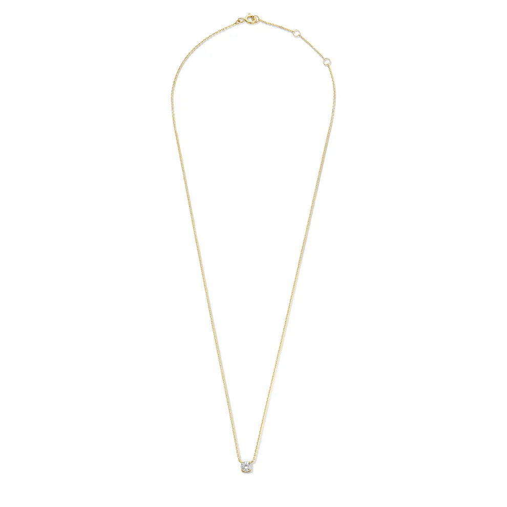 Collana in Pietra Moissanite Cléa | Oro