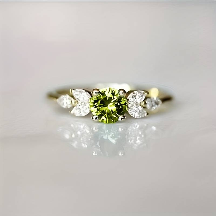 Anello in Zirconia Vintage