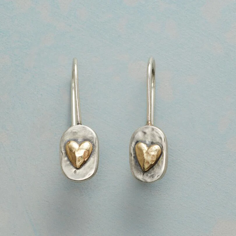 Orecchini Eleganti color argento e color oro