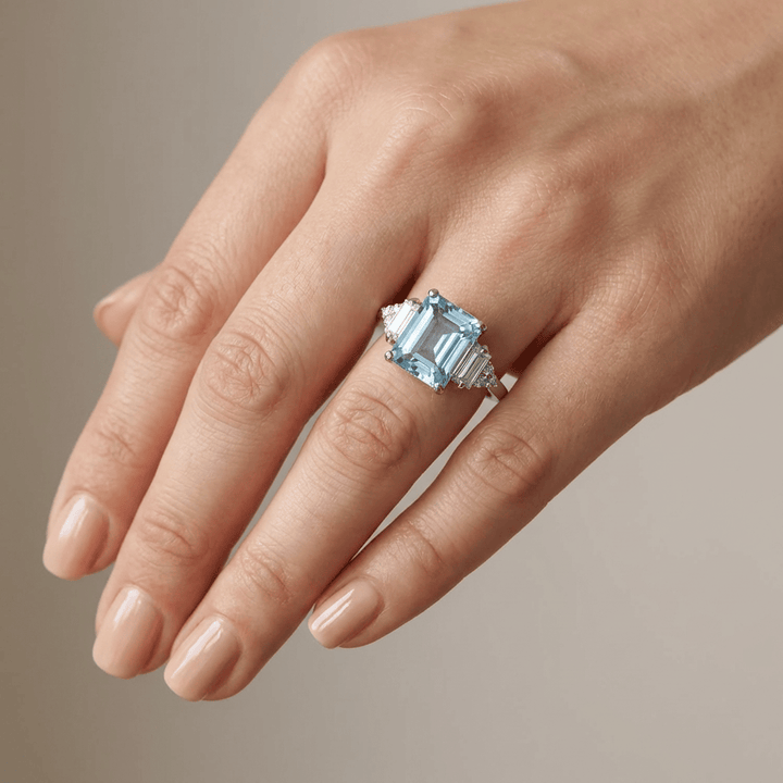 ANELLO TRIO Zirconia ARGENTO