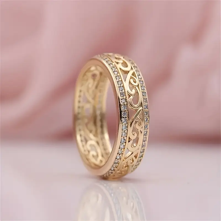 Anello color oro Bright Hollow