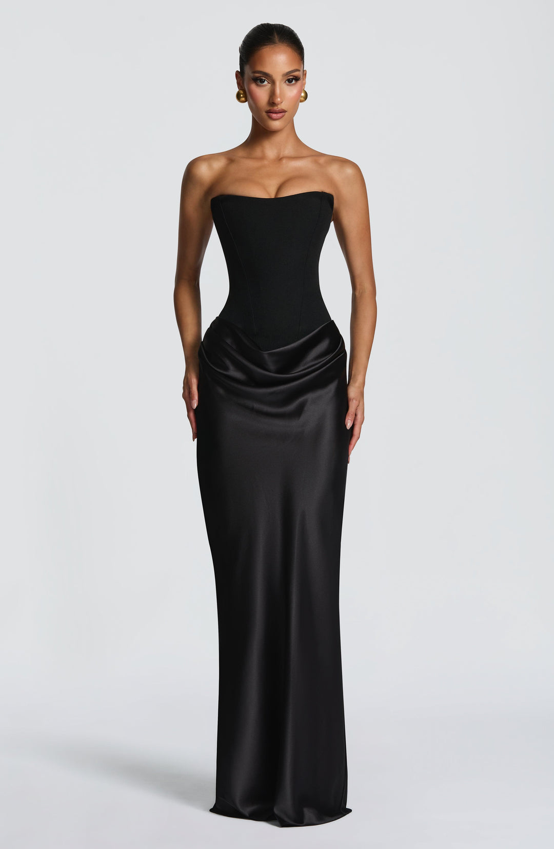 Abito Maxi Maggie - Nero