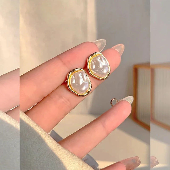 Orecchini Eleganti in Perla di Carmen