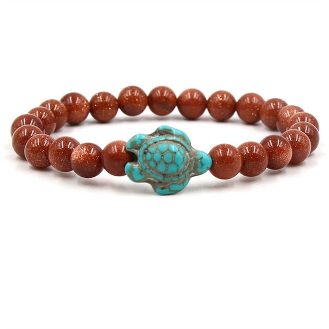 Braccialetti di Tartaruga in Pietra Naturale Unica