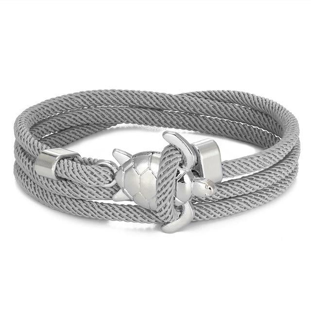 Bracciale fatto a mano a forma di tartaruga marina