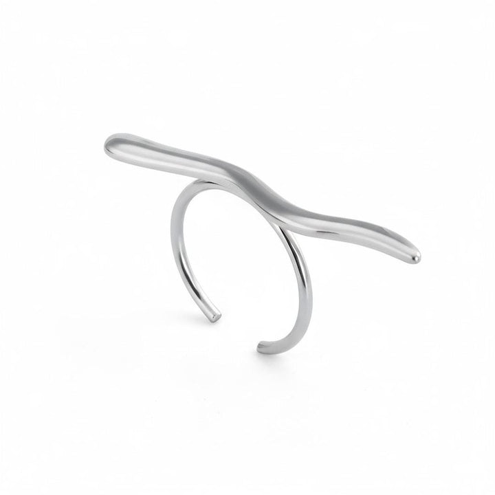 Anello Minimalista color oro Ramo