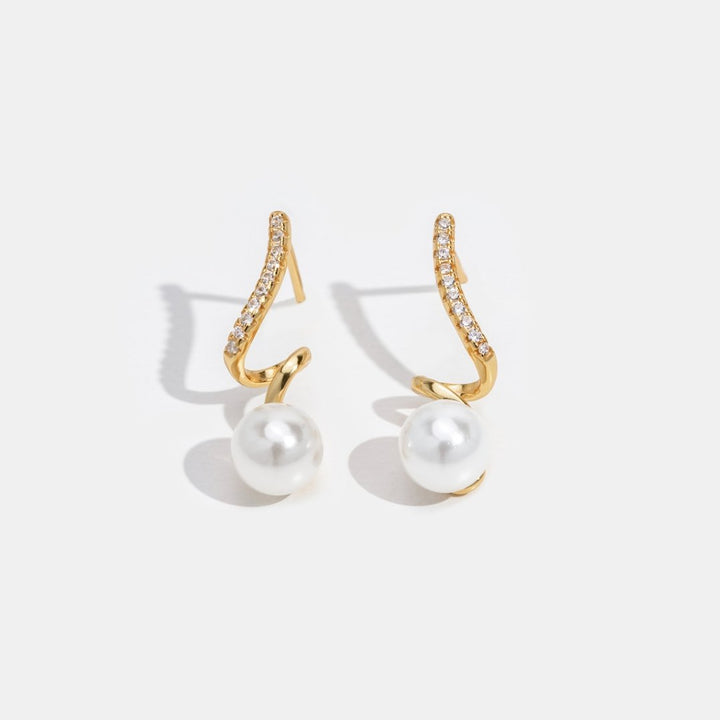 Orecchini Tam Pearl Wave