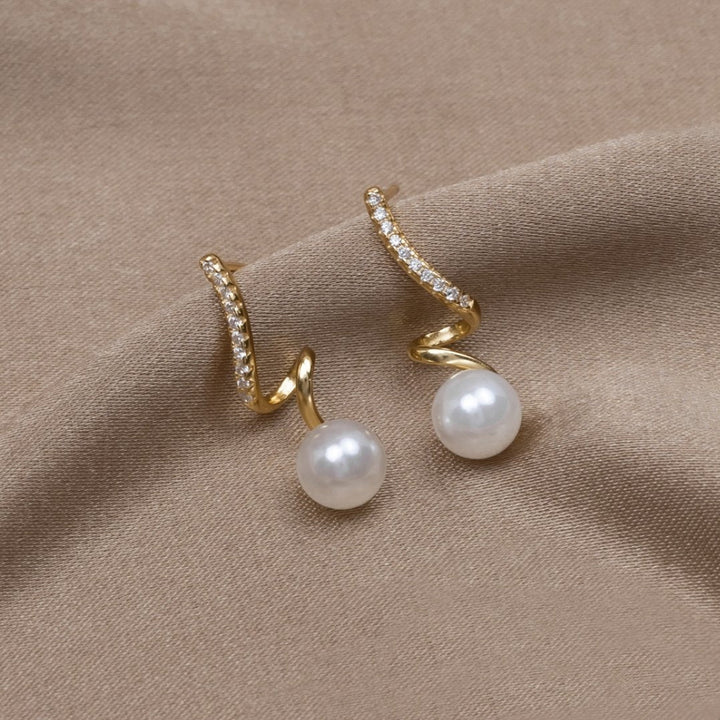 Orecchini Tam Pearl Wave