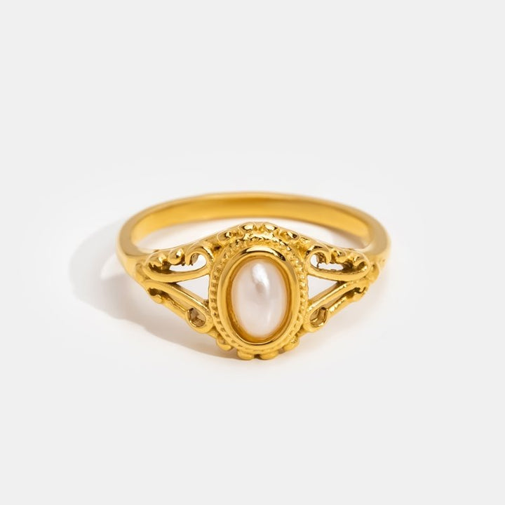 Royal - Anello Vintage con Perla